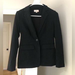 LOFT Black Fitted Blazer
